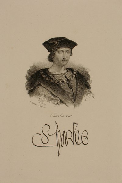Charles VIII (1470-98) King of France by Francois Seraphin Delpech